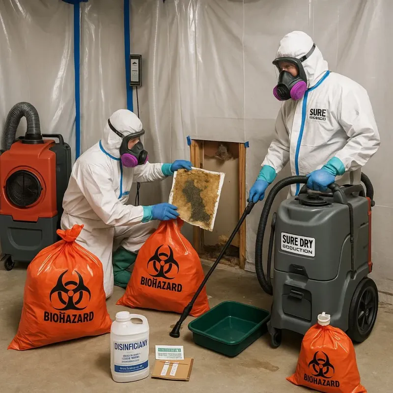 Contaminated Water Handling Protocols process in Royse City, TX